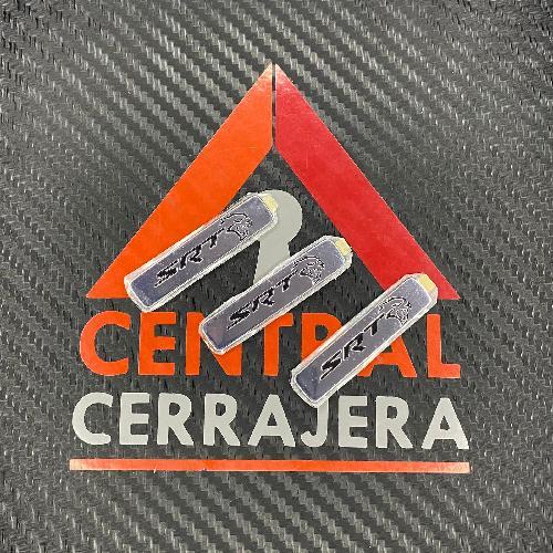Logo Carcasa Proximidad Dodge Srt Helcat Cromo (INSERTO 562)