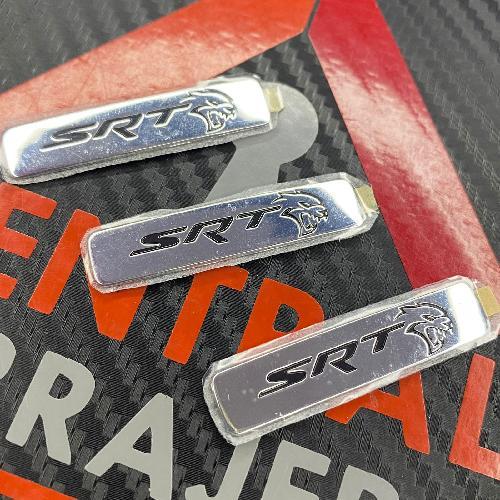 Logo Carcasa Proximidad Dodge Srt Helcat Cromo (INSERTO 562)