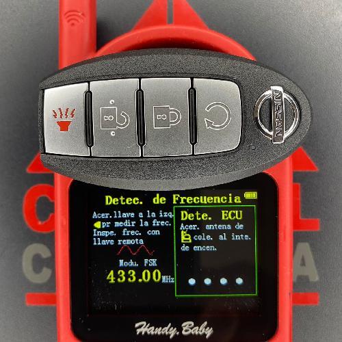 Proximidad 4B Nissan/KR5TXN7/Chip 4A/433MHZ