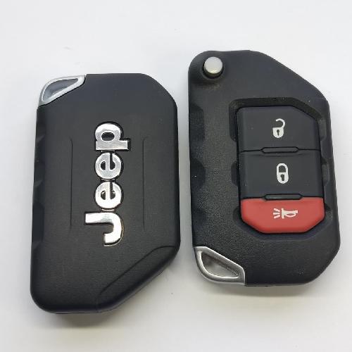 Llave Control Flip 3B Prox Logo Jeep OHT1130261 Chip 4A 433MHZ