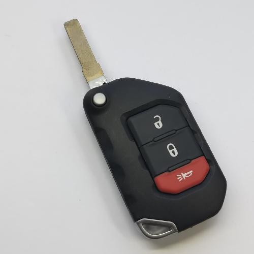 Llave Control Flip 3B Prox Logo Jeep OHT1130261 Chip 4A 433MHZ