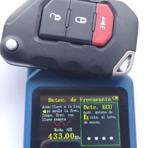 Llave Control Flip 3B Prox Logo Jeep OHT1130261 Chip 4A 433MHZ