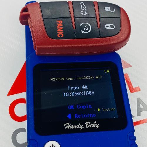 Proximidad 5B Dodge SRT Hellecat Roja M3N40821302 4A 433MHZ