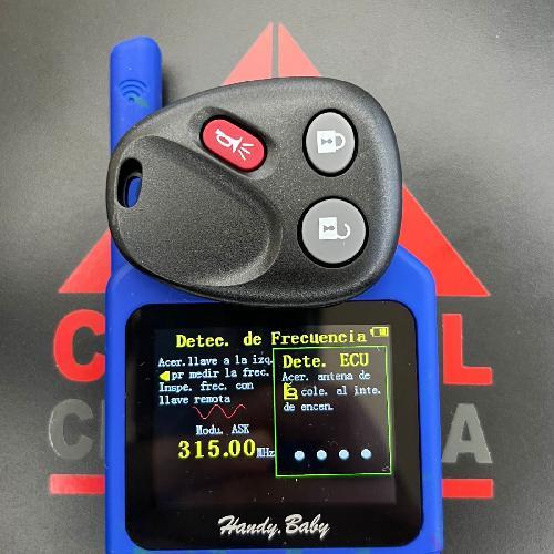 Control remoto 3B CHEVROLET MYT3X6898B 315MHZ
