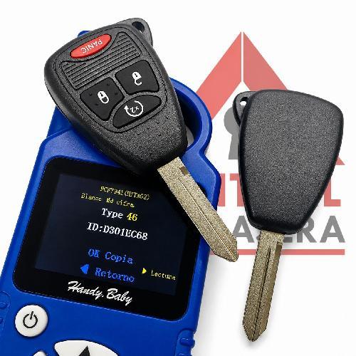 Llave Control 4B Jeep Encendido Distancia ID46/OHT692427AA/315MHZ