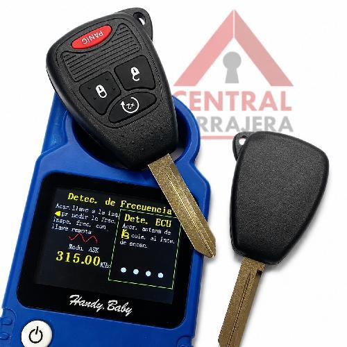 Llave Control 4B Jeep Encendido Distancia ID46/OHT692427AA/315MHZ