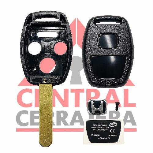 Carcasa Control Honda 4B Con Panico (Bandeja D08)