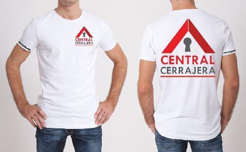 CAMISETA CENTRAL CERRAJERA  SOYCERRAJERO (CAMISETA  M  BLANCA)