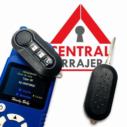 Llave Control Flip Fiat RX2TRF198 ID46 433MHZ Delphi BSI System