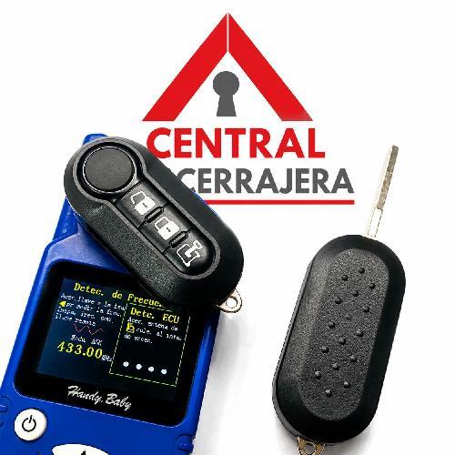 Llave Control Flip Fiat RX2TRF198 ID46 433MHZ Delphi BSI System