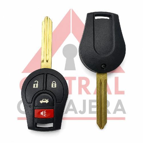 Llave Control Nissan 4B ID46 433MHZ