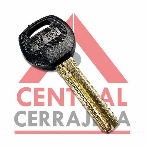 LLAVE PLASTICA FORJA PUNTOS CHAPA CHINA 35MM.L 8.7MM.A 2.2MM.G (CAJA J06)